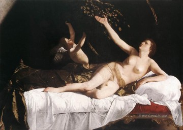Klassischer Menschlicher Körper Werke - Danae weibliche Nacktheit Orazio Gentile